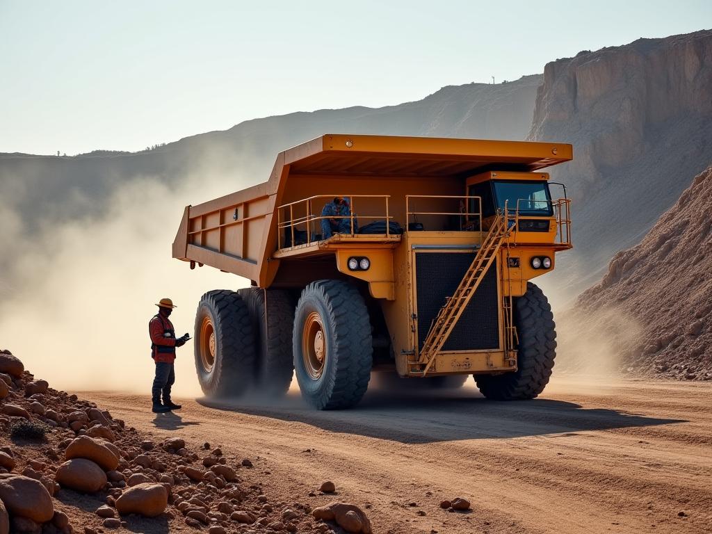 Soporte técnico especializado para transportistas de carga pesada en minería